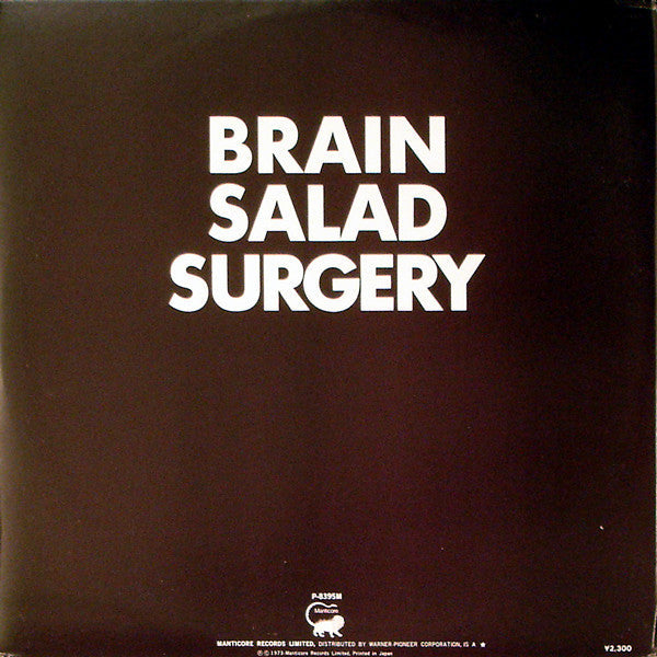 Emerson, Lake & Palmer - Brain Salad Surgery (Vinyl, LP, Album, Rei...