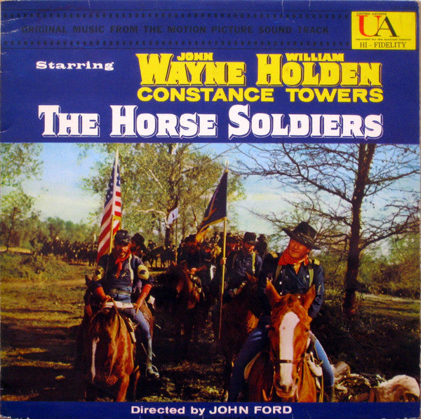David Buttolph - The Horse Soldiers (Vinyl, LP, Album, Mono) Good Plus (G+) / Good Plus (G+)