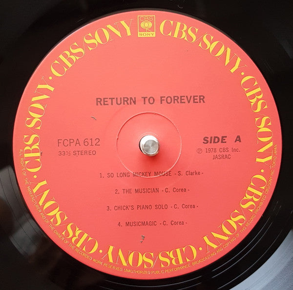 Return To Forever - Return To Forever (Vinyl, LP, Album, Club Editi...