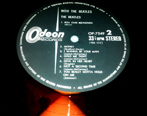 The Beatles - With The Beatles (Vinyl, LP, Album, Stereo) Very Good (VG) / Good Plus (G+)