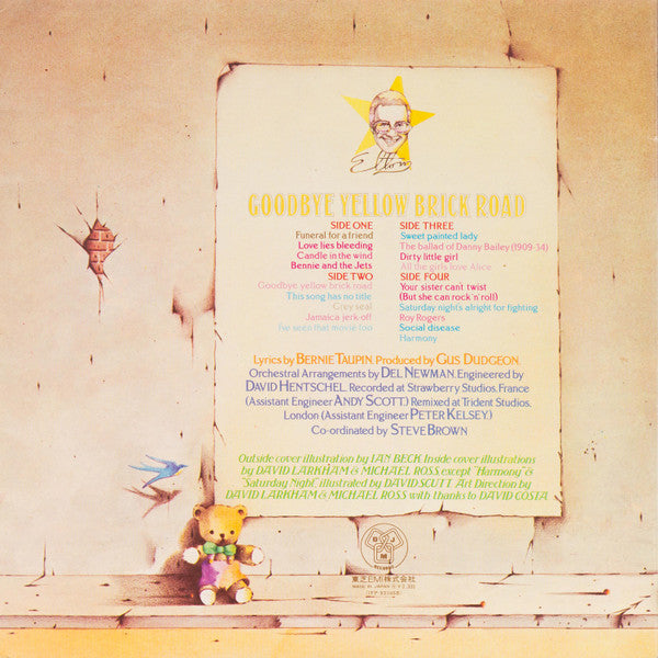 Elton John - Goodbye Yellow Brick Road (Vinyl, LP, Album)