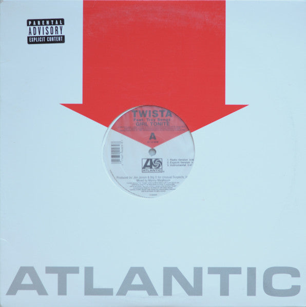 Twista - Girl Tonite (Vinyl, 12", 33 ⅓ RPM) Very Good Plus (VG+) / Very Good Plus (VG+)