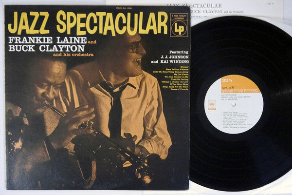 Frankie Laine - Jazz Spectacular (Vinyl, LP, Album, Reissue, Mono) Very Good Plus (VG+) / Very Good (VG)