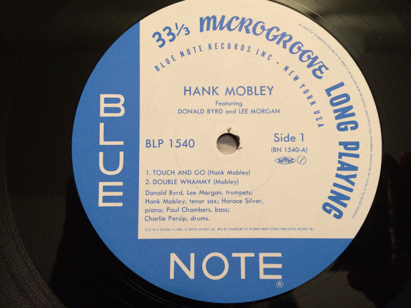 Hank Mobley - Hank Mobley With Donald Byrd And Lee Morgan (Vinyl, LP, Album, Mono, Reissue) Near Mint (NM or M-) / Near Mint (NM or M-)
