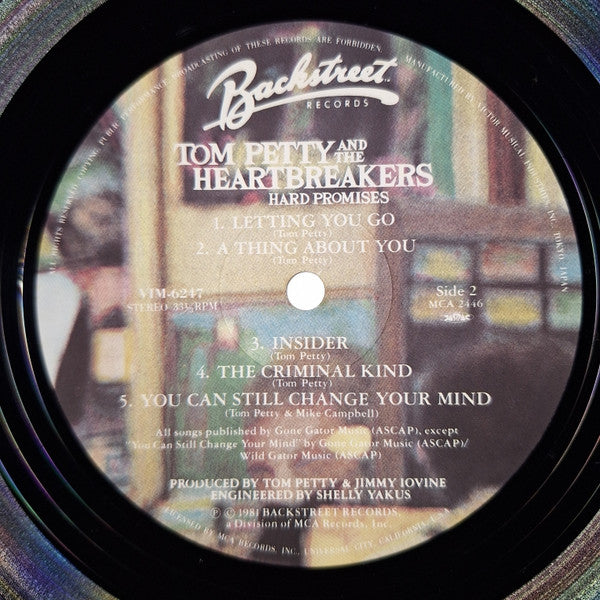 Tom Petty And The Heartbreakers - Hard Promises (Vinyl, LP, Album) Very Good Plus (VG+) / Very Good Plus (VG+)