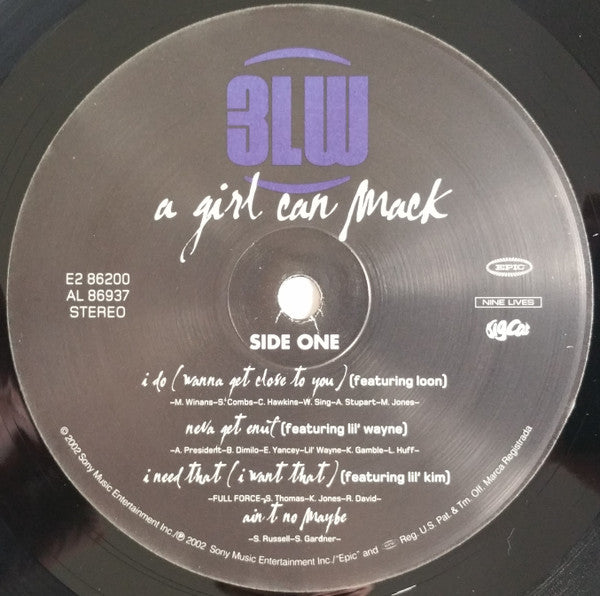 3LW - A Girl Can Mack (2xVinyl, LP, Album) Very Good (VG) / Poor (P)