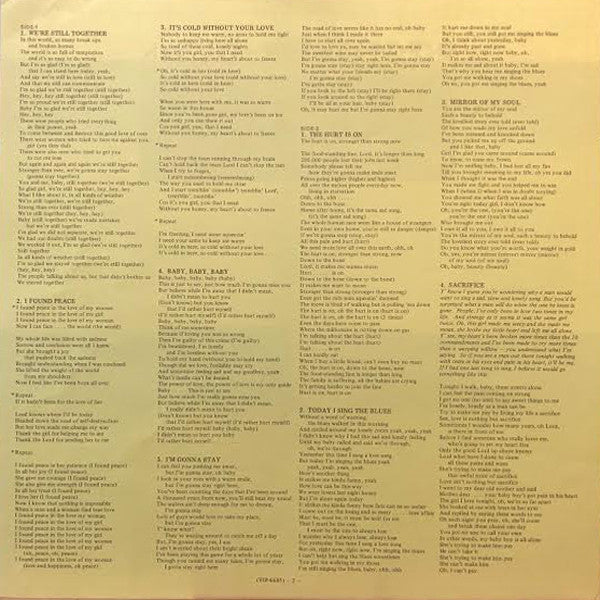 O.V. Wright - We're Still Together (Vinyl, LP, Album) Very Good Plus (VG+) / Very Good (VG)