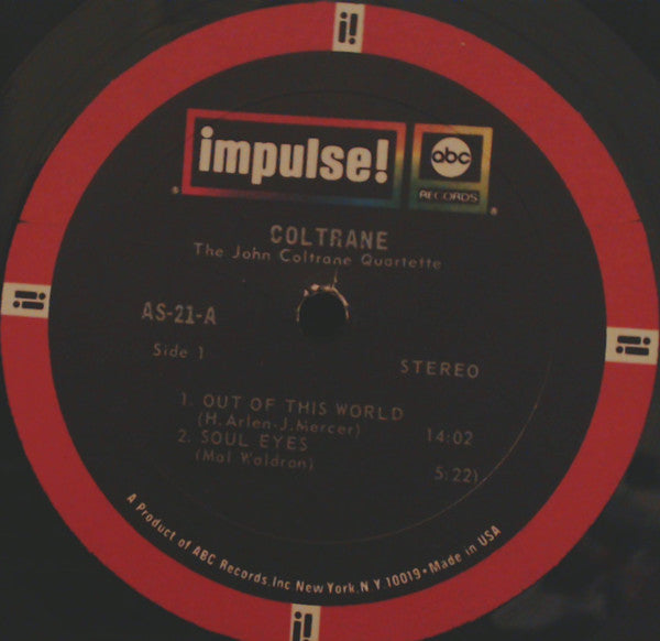 The John Coltrane Quartet - Coltrane (Vinyl, LP, Album, Reissue, Stereo) Good Plus (G+) / Very Good (VG)