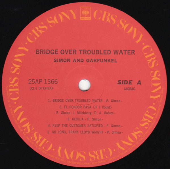 Simon & Garfunkel - Bridge Over Troubled Water (Vinyl, LP, Album, R...
