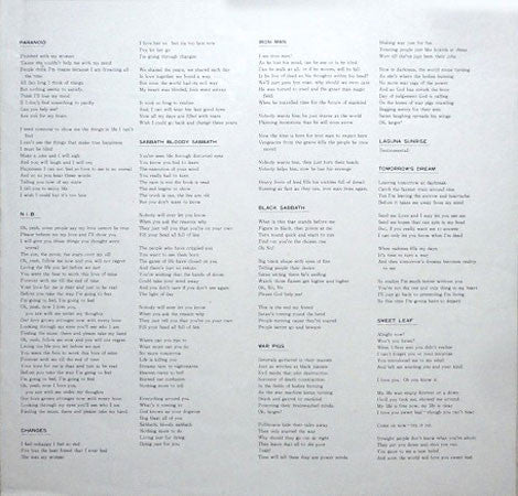 Black Sabbath - Greatest Hits (Vinyl, LP, Compilation, Reissue)