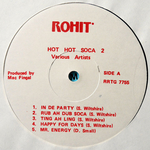 Various - Hot Hot Soca II / Hot Hot Soca 2 (Vinyl, LP, Album) Good Plus (G+) / Very Good Plus (VG+)