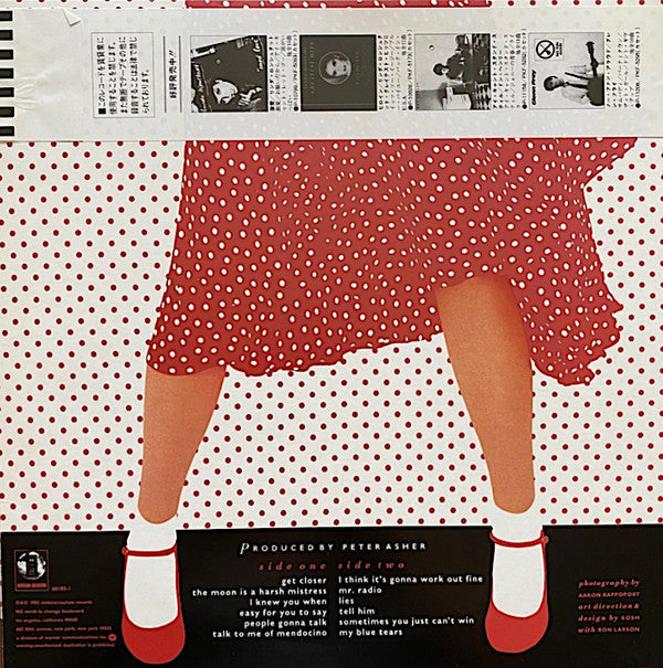 Linda Ronstadt - Get Closer (Vinyl, LP, Album) Very Good Plus (VG+) / Very Good Plus (VG+)