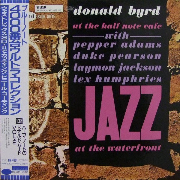 Donald Byrd - At The Half Note Cafe, Vol. 2 (Vinyl, LP, Album, Reissue, Stereo) Very Good Plus (VG+) / Near Mint (NM or M-)