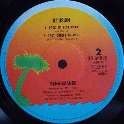 Renaissance (4) - Illusion (Vinyl, LP, Album, Reissue) Near Mint (NM or M-) / Very Good Plus (VG+)