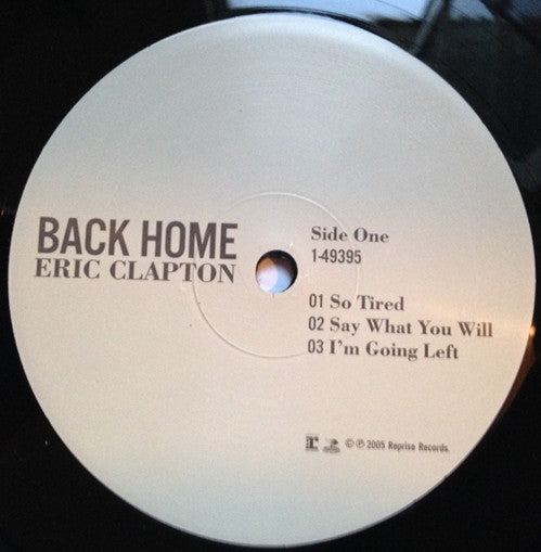 Eric Clapton - Back Home (2xVinyl, LP, Album) Very Good Plus (VG+) / Very Good Plus (VG+)