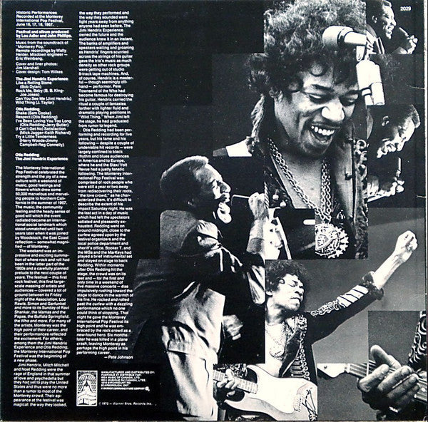 Otis Redding - Historic Performances Recorded At The Monterey International Pop Festival (Vinyl, LP, Album, Reissue) Very Good Plus (VG+) / Very Good (VG)