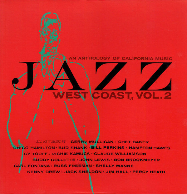 Various - Jazz West Coast, Volume 2 (Vinyl, LP, Album, Compilation, Reissue, Mono) Very Good (VG) / Very Good (VG)