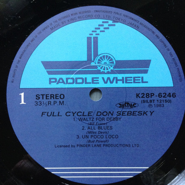 Don Sebesky - Full Cycle (Vinyl, LP, Album) Very Good Plus (VG+) / Very Good (VG)