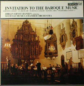 Jørgen Ernst Hansen - Invitation To The Baroque Music (Vinyl, LP) Very Good Plus (VG+) / Very Good Plus (VG+)