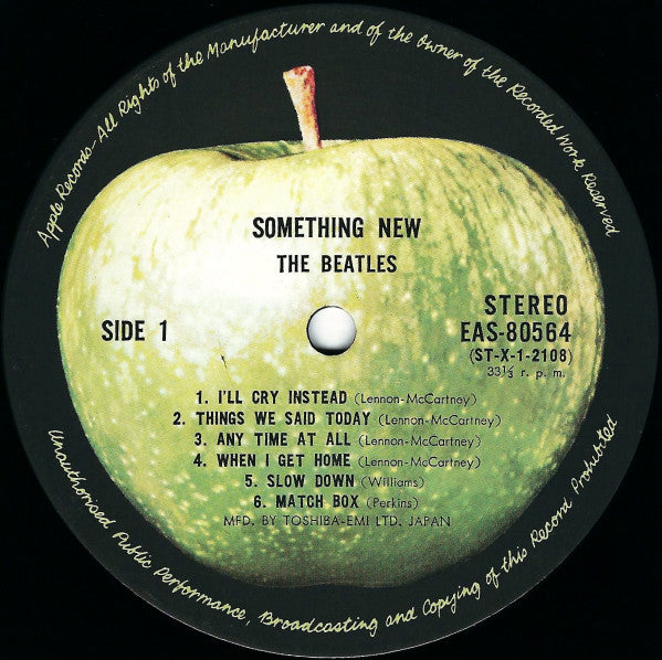 The Beatles - Something New = サムシング・ニュー (Vinyl, LP, Album, Reissue,...