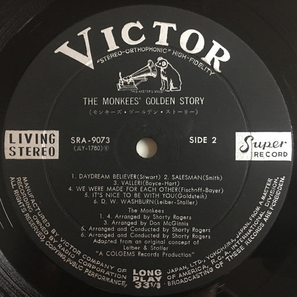 The Monkees - The Monkees' Golden Story (Vinyl, LP, Compilation, St...