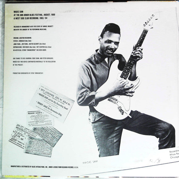 Magic Sam - Magic Sam Live (2xVinyl, LP) Very Good Plus (VG+) / Very Good Plus (VG+)