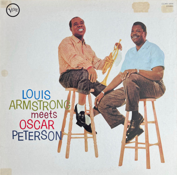 Louis Armstrong - Louis Armstrong Meets Oscar Peterson (Vinyl, LP, Album, Reissue, Stereo) Very Good Plus (VG+) / Very Good Plus (VG+)