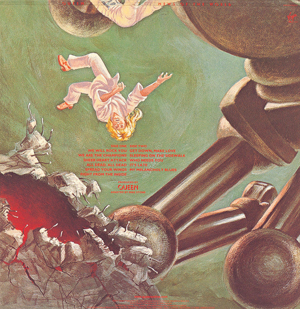 Queen - News Of The World (Vinyl, LP, Album, Reissue) Very Good Plus (VG+) / Very Good Plus (VG+)