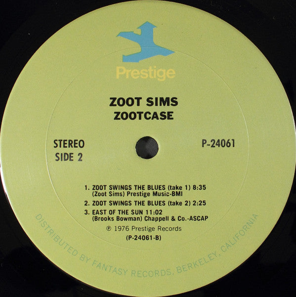 Zoot Sims - Zootcase (Vinyl, LP, Compilation)