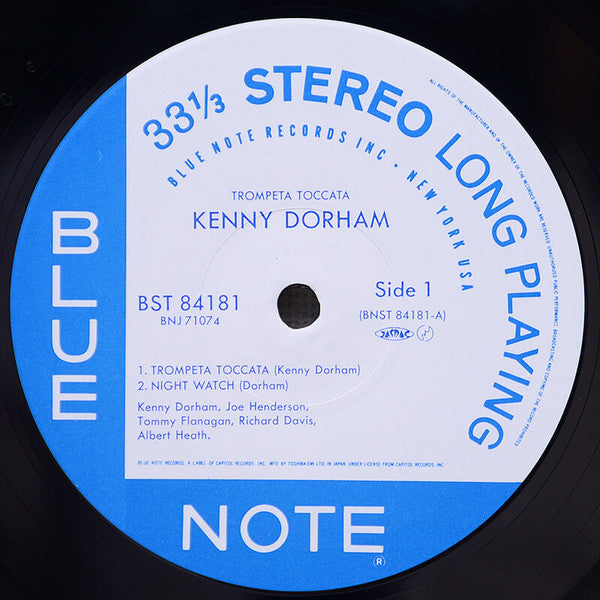 Kenny Dorham - Trompeta Toccata (Vinyl, LP, Album, Stereo, Reissue) Near Mint (NM or M-) / Near Mint (NM or M-)