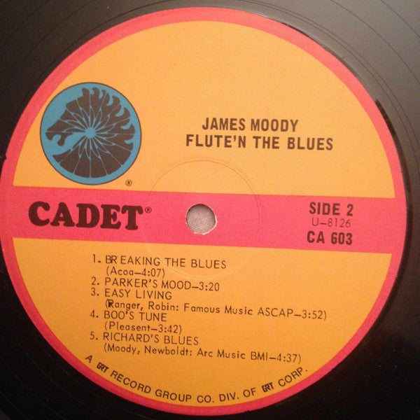 James Moody - Flute 'N The Blues (Vinyl, LP, Album) Good Plus (G+) / Very Good (VG)