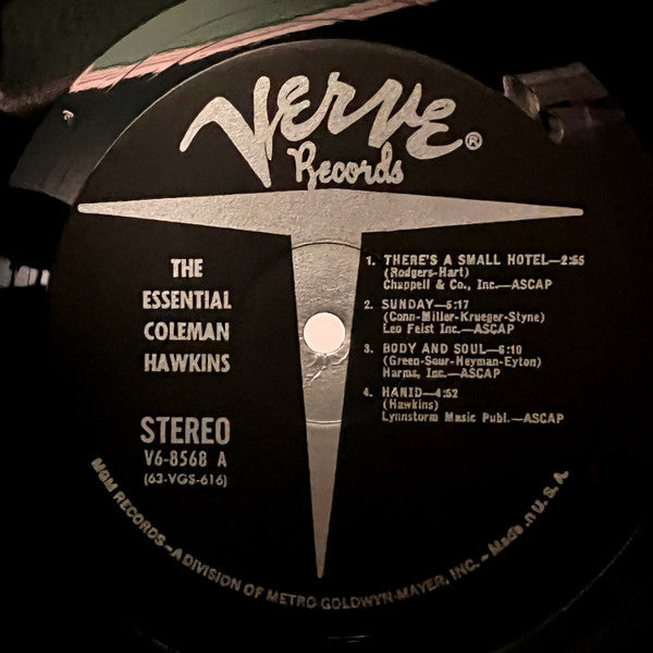 Coleman Hawkins - The Essential Coleman Hawkins (Vinyl, LP, Compilation) Very Good (VG) / Very Good Plus (VG+)