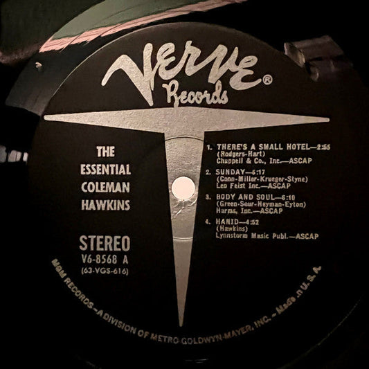 Coleman Hawkins - The Essential Coleman Hawkins (Vinyl, LP, Compilation) Very Good (VG) / Very Good Plus (VG+)