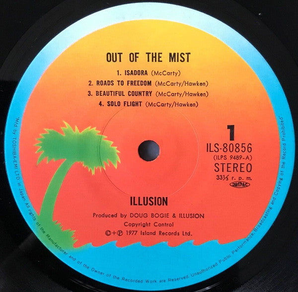 Illusion (24) - Out Of The Mist (Vinyl, LP, Album) Very Good Plus (VG+) / Very Good Plus (VG+)