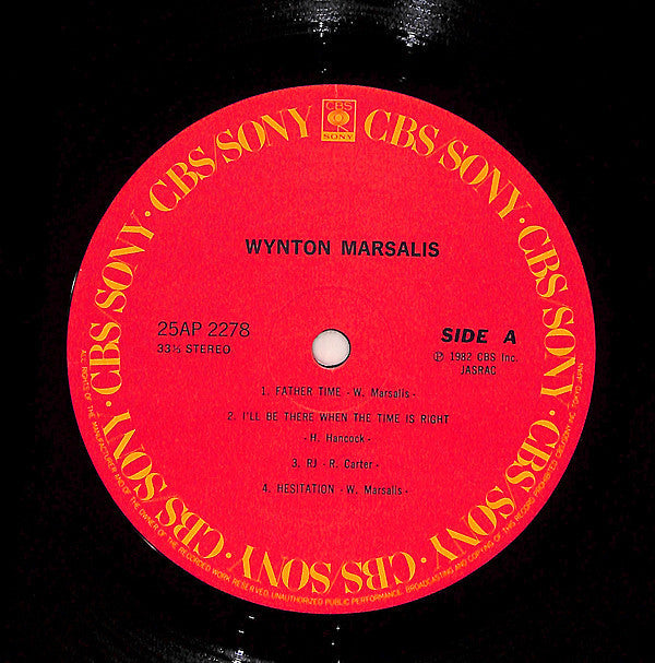 Wynton Marsalis - Wynton Marsalis (Vinyl, LP, Album)