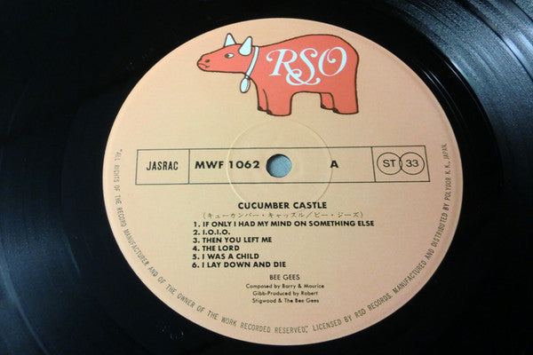 Bee Gees - Cucumber Castle (Vinyl, LP, Album, Reissue) Very Good Plus (VG+) / Very Good Plus (VG+)