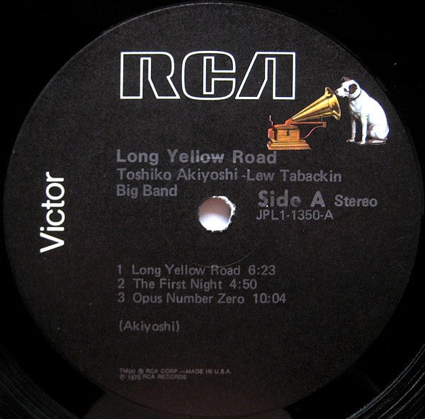 Toshiko Akiyoshi-Lew Tabackin Big Band - Long Yellow Road (Vinyl, LP, Album, Repress) Very Good (VG) / Very Good (VG)