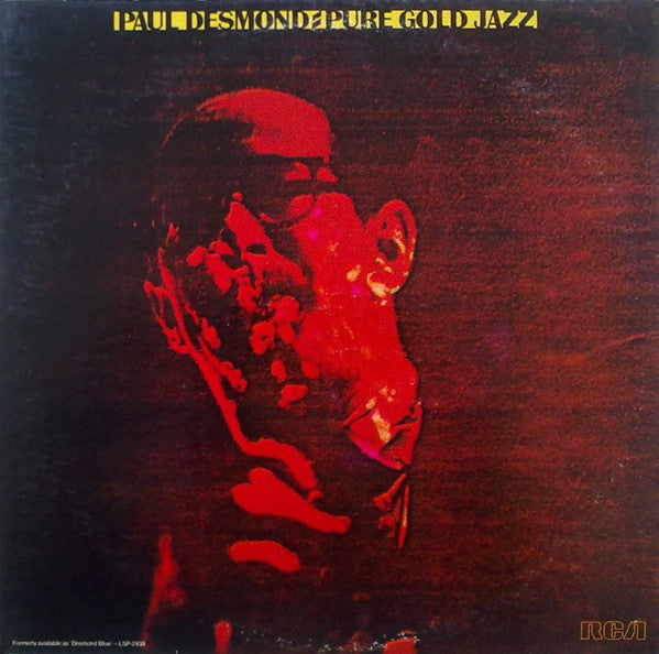 Paul Desmond - Pure Gold Jazz (Vinyl, LP, Album, Reissue)
