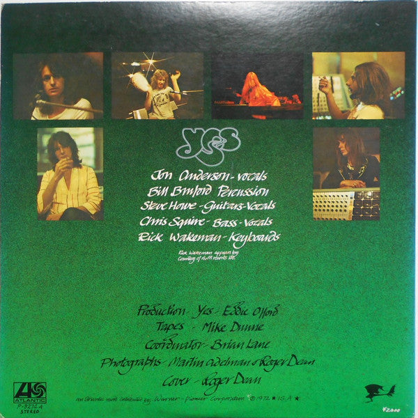 Yes - Close To The Edge = 危機 (Vinyl, LP, Album, Reissue)