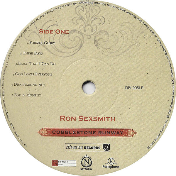 Ron Sexsmith - Cobblestone Runway (Vinyl, LP) Near Mint (NM or M-) / Near Mint (NM or M-)