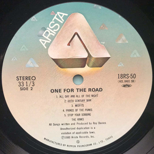 The Kinks - One For The Road (Vinyl, LP, Album)