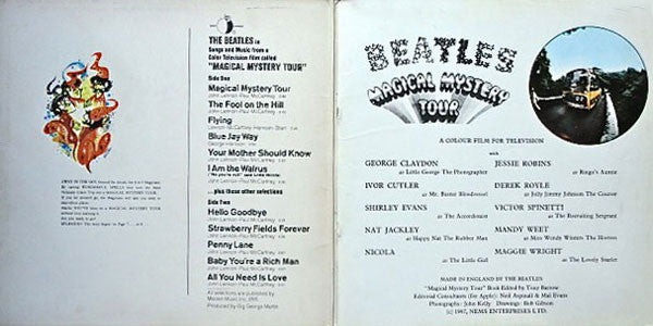The Beatles - Magical Mystery Tour (Vinyl, LP, Compilation, Reissue, Stereo) Very Good (VG) / Very Good Plus (VG+)