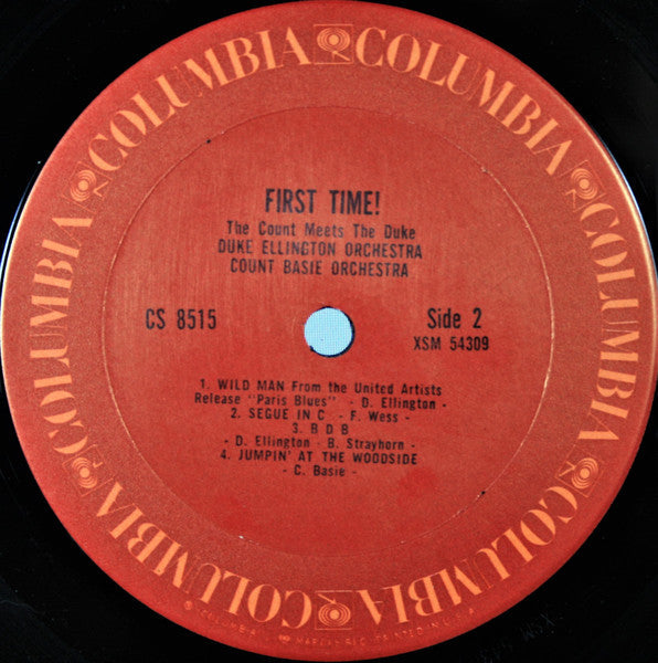 Duke Ellington - First Time! (The Count Meets The Duke) (Vinyl, LP, Album, Reissue, Stereo) Very Good (VG) / Very Good (VG)