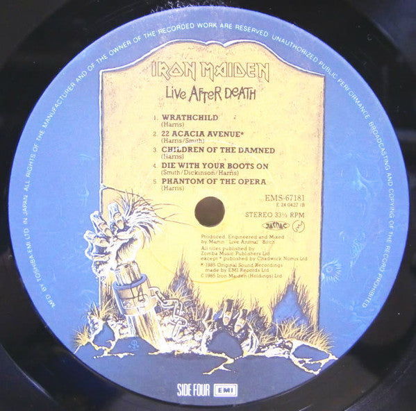 Iron Maiden - Live After Death (Vinyl, LP, Album, Limited Edition)