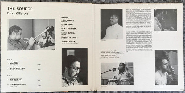 Dizzy Gillespie - The Source (Vinyl, LP, Album) Very Good (VG) / Very Good (VG)