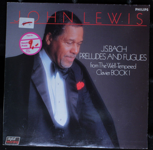 Johann Sebastian Bach - J.S. Bach Preludes And Fugues From The Well-Tempered Clavier Book 1 (Vinyl, LP, Album) Very Good Plus (VG+) / Very Good Plus (VG+)