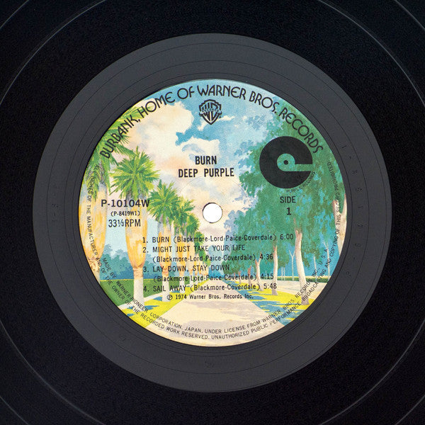 Deep Purple - Burn (Vinyl, LP, Album, Reissue)
