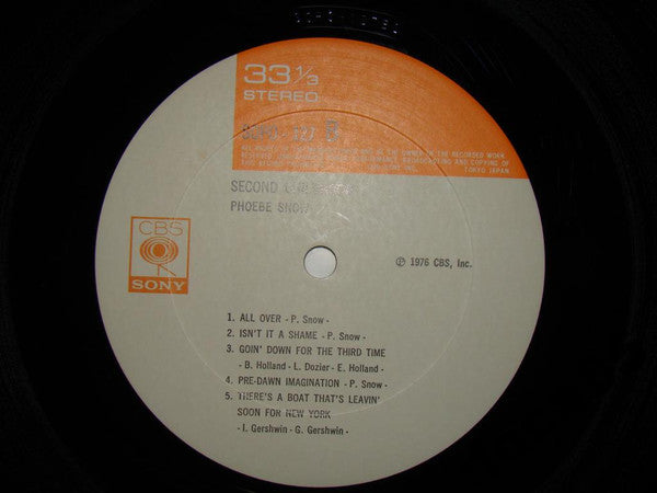 Phoebe Snow - Second Childhood (Vinyl, LP, Album) Very Good Plus (VG+) / Good Plus (G+)