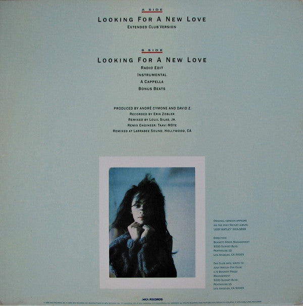 Jody Watley - Looking For A New Love (Vinyl, 12", 33 ⅓ RPM) Good Plus (G+) / Good Plus (G+)