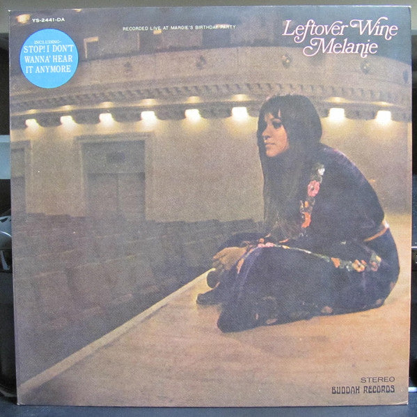 Melanie (2) - Leftover Wine (Vinyl, LP, Album) Very Good (VG) / Very Good (VG)